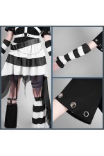 2XXT Cosplay Vtuber Tsukino Mito Prisoner No.310 Cosplay Costume